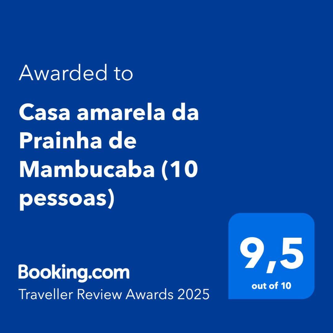 Casa Amarela Da Prainha De Mambucaba - 6 Pessoas Vila Paraty Exterior foto